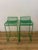 Vintage Stools in Metal, Set of 2 For Sale - Image 5 of 6