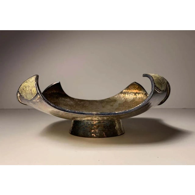 Mid-Century Modern Wolmar Silversmiths Castillo Silver-Plated Bowl For Sale - Image 3 of 8