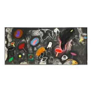 Robert Beauchamp, Untitled, Mixed Media on Board