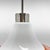 1970s Mid-Century Opaline Glass and Metal Pendant Light, 1970s For Sale - Image 5 of 10