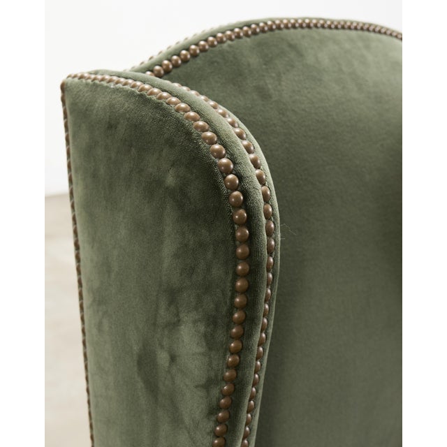 Ralph Lauren Conservatory Garden Wingback Dining Armchair For Sale - Image 11 of 18