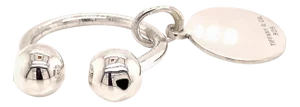 1990s Tiffany & Co Estate Sterling Silver Keychain 9.2 Grams