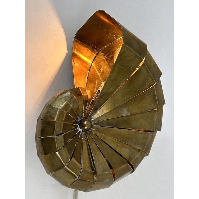 Mid-Century Modern Brass Sconce from Natilius, Germany, 1960s For Sale - Image 12 of 18