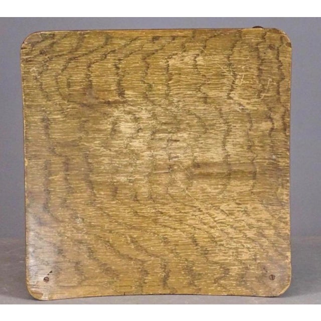 Traditional Early Thebes Stool Classic Egyptian Revival Period Piece 19thc For Sale - Image 3 of 6