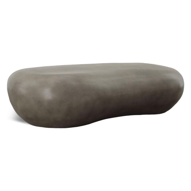 2020s Outdoor Modern Pebble Coffee Table For Sale - Image 5 of 5