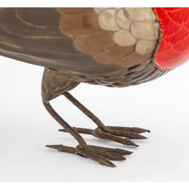 Mexican Sergio Bustamante Cardinal Sculpture For Sale - Image 3 of 10