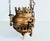 An evocative antique Greek Orthodox sanctuary lamp, dating from the early 20th century, circa 1920. Crafted in richly aged...