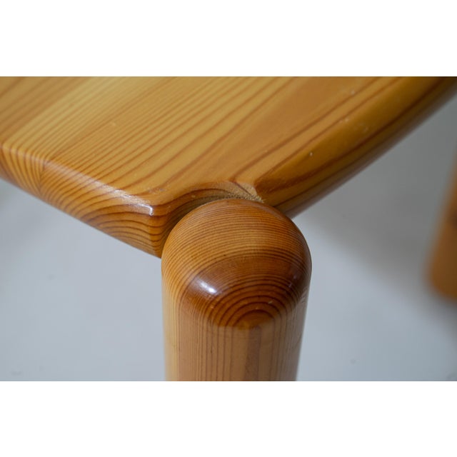 Wood Dining Chairs in Pine from Rainer Daumiller, 1970s, Set of 4 For Sale - Image 7 of 16
