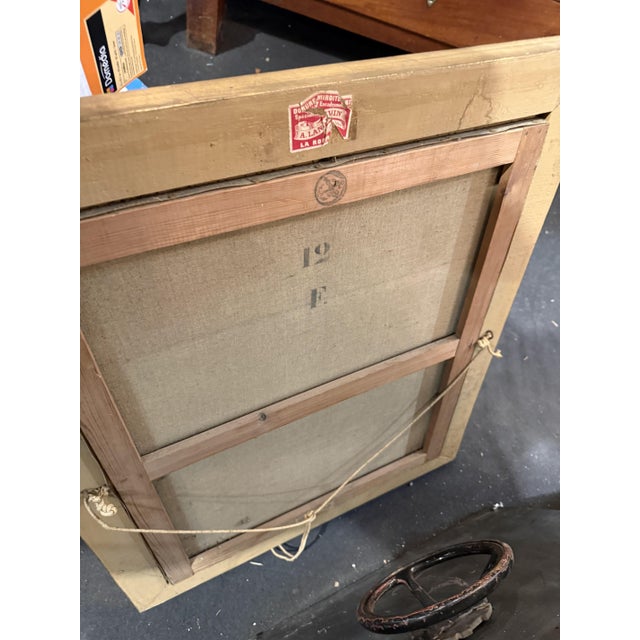 Giraudeau, Portrait of a Woman, 1930, Oil on Canvas, Framed For Sale - Image 3 of 5