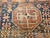 19th Century Caucasian Shirvan Area Rug, Tribal Geometric Pattern, Blue & Ivory, 3’ x 5’ For Sale - Image 16 of 17
