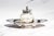A charming and elegant example of Edwardian desk accessories, this fine English sterling silver and crystal inkwell was...