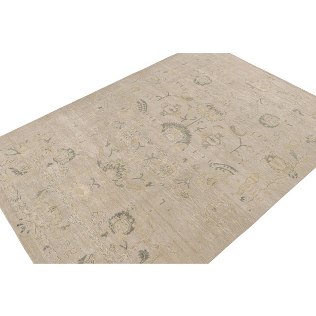 This 9x12 rug is inspired by antique Oushak rugs—from a bold new Modern Classics Collection by Rug & Kilim. Hand-knotted...