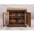 Wood Two-Door Nightstand Made From Antique Indian Teakwood Architectural Elements For Sale - Image 7 of 8
