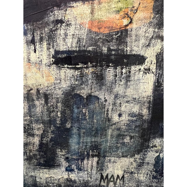 “Where the Birds Sing" Contemporary Impressionist Landscape With Trees in Black and Yellow by Mill Valley Artist Mary Anne McKernie For Sale In San Francisco - Image 6 of 9