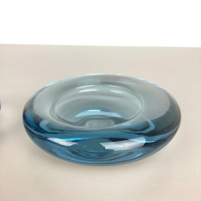 Holmegaard Glass Shell Bowl Elements by Per Lutken for Holmegaard, Denmark, 1960s, Set of 2 For Sale - Image 4 of 13