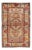 Colorful Vintage Turkish Oushak Rug With Geometric Design 3'4 X 5'4 For Sale