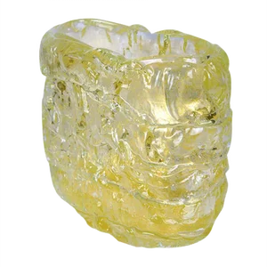 Gold Leaf 24kt Glass Vase by Made Murano Glass, 2021