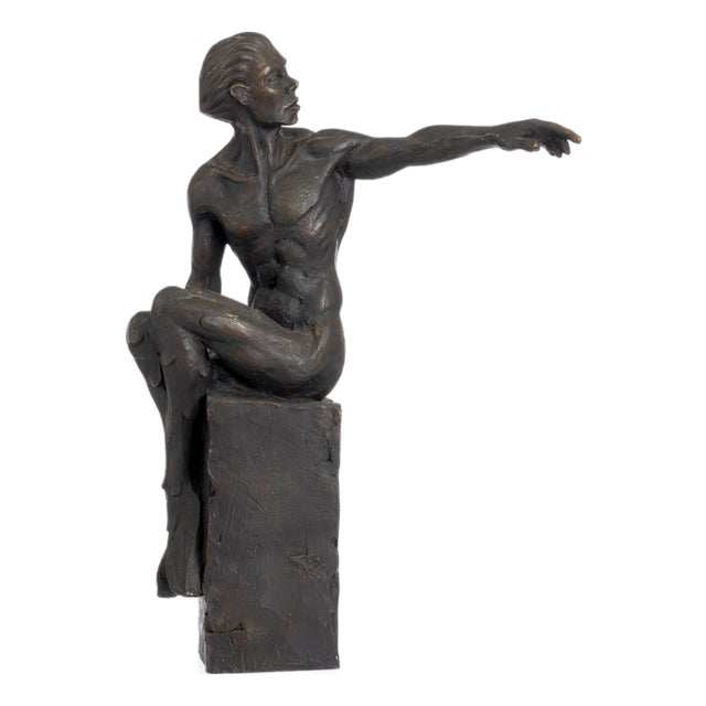 A. Martins, Nude Figurative Composition, 1997, Terracotta For Sale