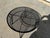 Vintage Woodard Style Outdoor Wrought Iron Round Coffee/ Cocktail Table For Sale In Philadelphia - Image 6 of 10