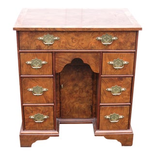 Baker Kneehole Desk or Side Table For Sale