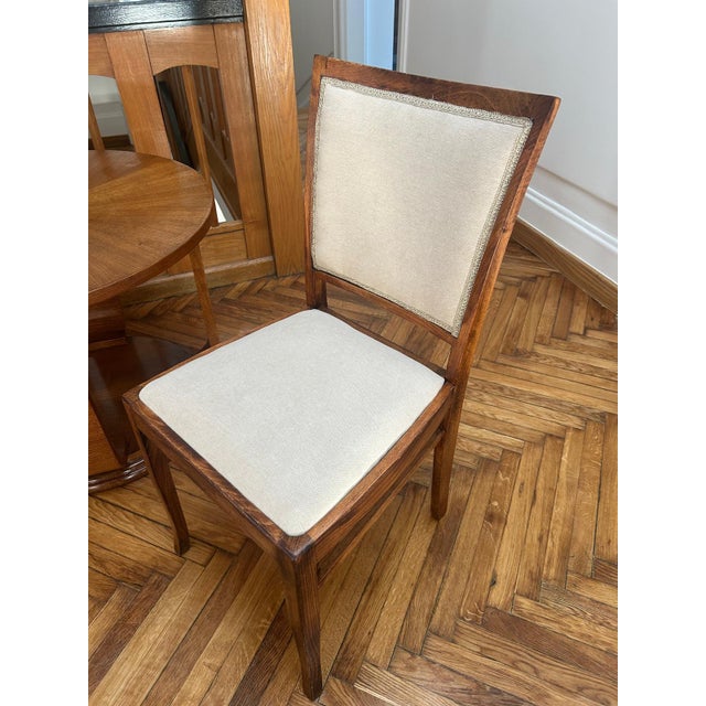 Polish Postmodern Art Deco Style Dining Chairs, 1960s, Set of 6 For Sale - Image 9 of 13