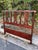 Chippendale Vintage Baker Furniture Chippendale-Style Mahogany Queen Headboard For Sale - Image 3 of 7