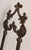 Metal Vintage Ornate Iron Easel Display Stand For Sale - Image 7 of 9