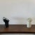 Contemporary Black and White Cyclope Lamps - A Pair For Sale - Image 3 of 11