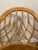 1980s 1980s Vintage Lane Venture Rattan and Bamboo Swivel Chairs - A Pair For Sale - Image 5 of 9
