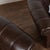 20th Century Vintage Brown Leather Club Chairs, Denmark For Sale - Image 6 of 12