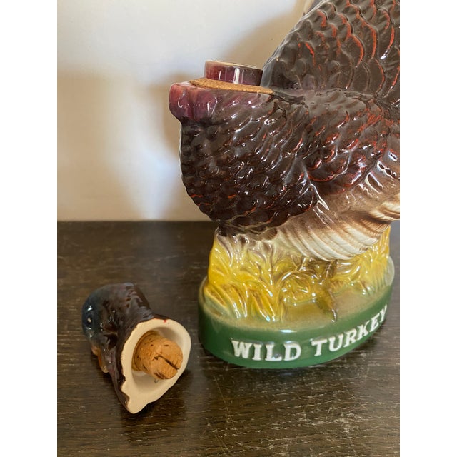 Vintage Wild Turkey Ceramic Decanter For Sale In Santa Fe - Image 6 of 6