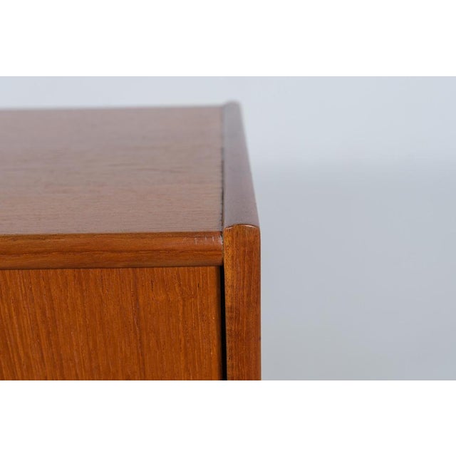 Mid-Century Danish High Sideboard in Teak, 1960s For Sale - Image 15 of 17