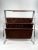 Mid-Century Magazine Stand in Metal and Leather, 1960s-1970s For Sale - Image 17 of 18