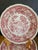 Villeroy & Boch Vintage German Villeroy & Boch Red Burgenland Platters-Set of 6 For Sale - Image 4 of 4