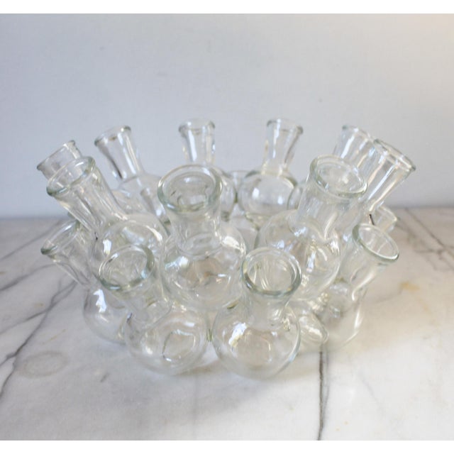 Mid 20th Century Vintage Glass Propagation Station Vase For Sale - Image 5 of 8