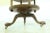Approx: 40 Years Old High Quality Construction Queen Anne Legs & Pad Feet Revolving Base Nice Walnut Finish Brass Caster...