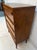 Vintage MCM Four Drawer Walnut Highboy Dresser For Sale - Image 10 of 16