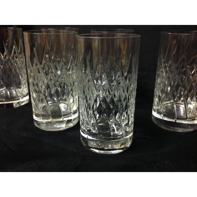 1990s 1990s Rogaska Crystal Stacatto Highball Tumblers- Set of 6 For Sale - Image 5 of 13