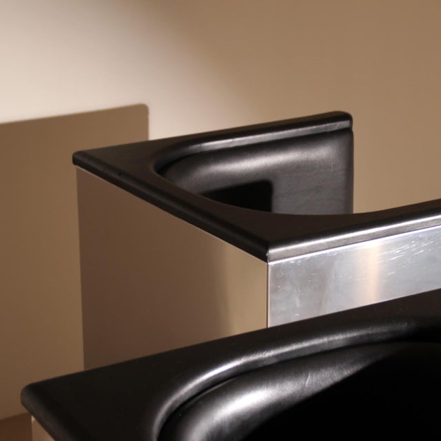 Inox Armchairs, Germany, 1980s, Set of 2 For Sale - Image 13 of 18