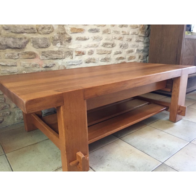 Coffee Table by Pierre Chapo, 1960s For Sale - Image 9 of 18