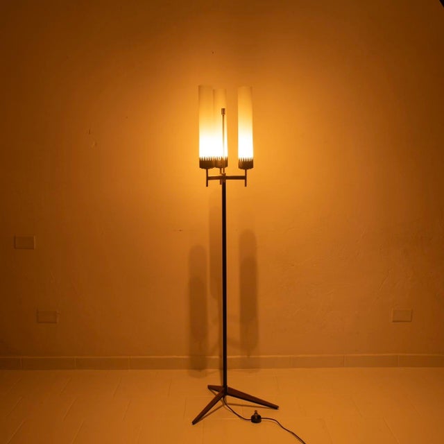 3-Armed Floor Lamp from Stilnovo, 1950s For Sale - Image 6 of 15