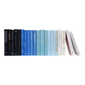 Decorative Books - Waterfall Books - Blue Books By The Foot