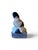 Porcelain Girl Figurine from Royal Copenhagen, Denmark, 1960s For Sale - Image 4 of 6