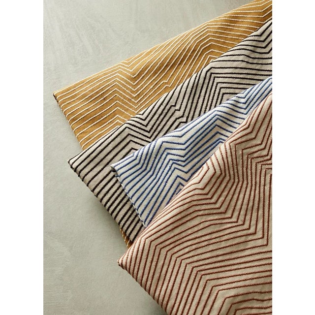 Juto is an embroidered weave textured and hypnotic. Linear and contemporary the design follows natures rhythm and collides...