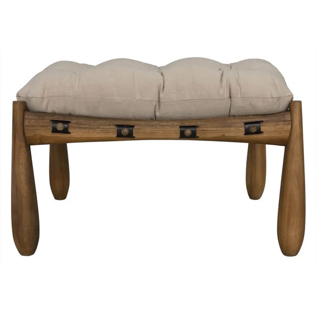 Mid-Century Modern NOIR Dante Stool For Sale - Image 3 of 6
