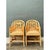 Camel Vintage Rattan Brighton Pavillion High Back Rattan Chairs - A Pair For Sale - Image 8 of 12