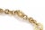 Bulgari Bvlgari 18k Yellow Gold 6 Engraved Circle Station Chain Bracelet For Sale - Image 4 of 5