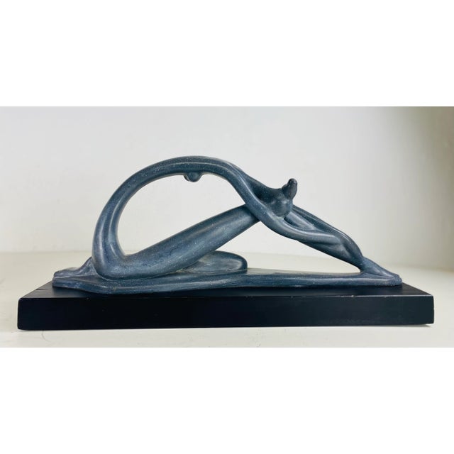 Mid Century Modern Austin Production’s Deco Inspired Female Nude Sculpture For Sale - Image 10 of 10