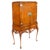 20th Century Burr Walnut Cocktail Cabinet For Sale