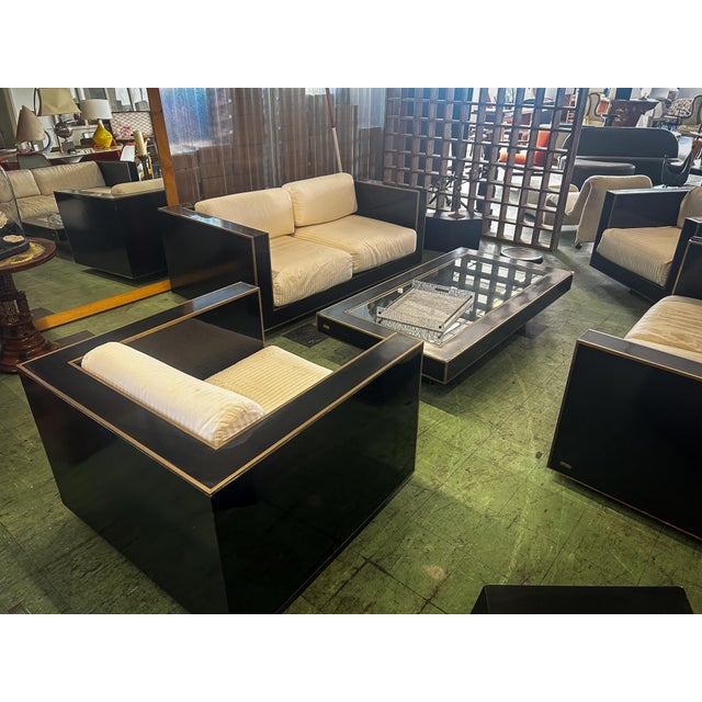 Geometric Sofa Set, 1970, Set of 5, in Good conditions. Designed 1970 to 1979